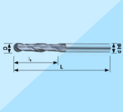 GH Series -3 Ball End Mills GH-MBDS-3000 type