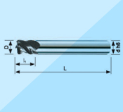 TI系列-4刃R銑刀 TI-MRCR-4000R型